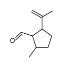 2-methyl-5-(1-methylvinyl)cyclopentanecarbaldehyde结构式