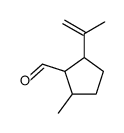 2-methyl-5-(1-methylvinyl)cyclopentanecarbaldehyde structure