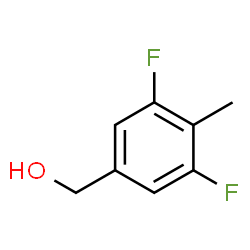 3,5-Difluoro-4-methylbenzyl alcohol Structure
