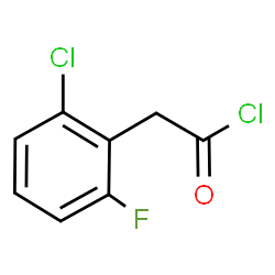 2-Chloro-6-fluorophenylacetyl chloride结构式
