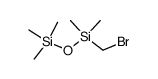 bromomethyl-pentamethyl-disiloxane Structure