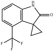 4'-(TRIFLUOROMETHYL)SPIRO[CYCLOPROPANE-1,3'-INDOLIN]-2'-ONE Structure