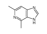 4,6-dimethyl-1(3)H-imidazo[4,5-c]pyridine结构式