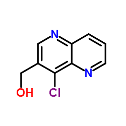 (4-Chloro-1,5-naphthyridin-3-yl)methanol结构式