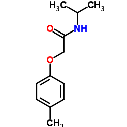 N-Isopropyl-2-(4-methylphenoxy)acetamide Structure
