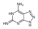 5,7-Diamino-1H-1,2,3-triazolo[4,5-d]pyrimidine structure