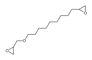 2-[9-(oxiran-2-ylmethoxy)nonyl]oxirane结构式