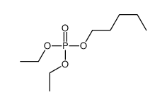 1-diethoxyphosphoryloxypentane structure