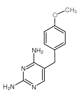 5-(4-METHOXYBENZYL)-2,4-PYRIMIDINEDIAMINE Structure