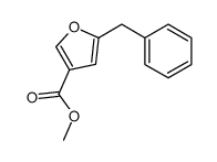 methyl 5-benzyl-3-furoate structure