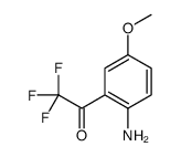 Ethanone, 1-(2-amino-5-methoxyphenyl)-2,2,2-trifluoro- (9CI) structure