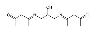 2-hydroxy-1,3-propanediylbis(acetylacetone imine)结构式