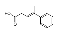 (E)-4-phenyl-3-pentenoic acid Structure