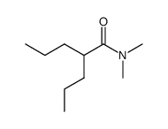 N,N-Dimethyl-di-n-propylessigsaeureamid Structure