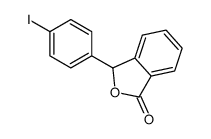 3-(4-iodophenyl)-3H-2-benzofuran-1-one结构式