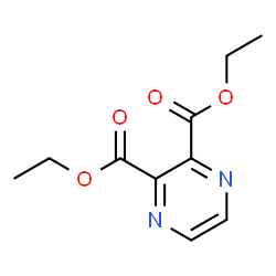 2,3-Pyrazinedicarboxylic acid diethyl ester结构式