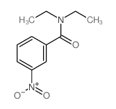 Benzamide,N,N-diethyl-3-nitro- Structure