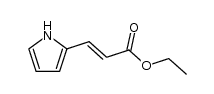 3-(pyrrol-2-yl)acrylic acid ethyl ester Structure