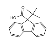 9-tert-butyl-fluorene-9-carboxylic acid Structure