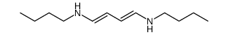 1.4-Bis-butylamino-butadien-(1.3)结构式