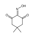 5,5-dimethyl-2-hydroxyiminocyclohexane-1,3-dione结构式