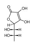 L-RHAMNOASCORBIC ACID Structure