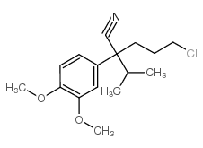 Benzeneacetonitrile, a-(3-chloropropyl)-3,4-dimethoxy-a-(1-methylethyl)- picture