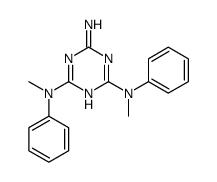 2-N,4-N-dimethyl-2-N,4-N-diphenyl-1,3,5-triazine-2,4,6-triamine结构式