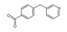 3-[(4-nitrophenyl)methyl]pyridine Structure