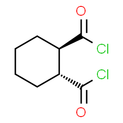 1,2-Cyclohexanedicarbonyl dichloride, trans-(+)- (9CI) structure