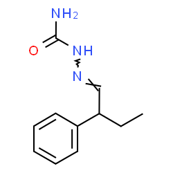 2-Phenylbutanal semicarbazone结构式