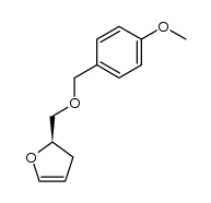 (R)-5-[(4-methoxybenzyl)oxy]methyl-4,5-dihydrofurane结构式