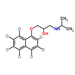 dl-propranolol-d7 (ring-d7) picture