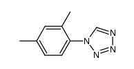 1-(2,4-dimethylphenyl)-1H-1,2,3,4-tetrazole结构式