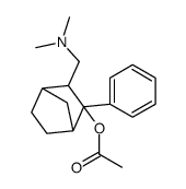 [2-[(dimethylamino)methyl]-3-phenyl-3-bicyclo[2.2.1]heptanyl] acetate Structure
