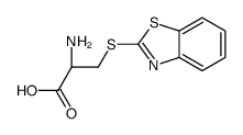 S-(2-benzothiazolyl)cysteine structure