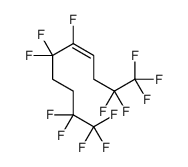 1,1,1,2,2,5,6,6,9,9,10,10,10-tridecafluorodec-4-ene结构式