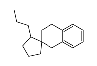 2-propyl-3',4'-dihydro-1'H-spiro[cyclopentane-1,2'-naphthalene]结构式