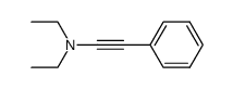 2-(diethylamino)-1-phenylacetylene Structure