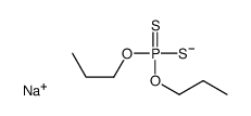 sodium,dipropoxy-sulfanylidene-sulfido-λ5-phosphane结构式