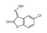 5-chlorocoumaranedione-3-monoxime结构式
