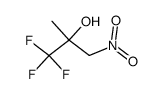 1,1,1-trifluoro-2-methyl-3-nitropropan-2-ol结构式