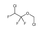 2-chloro-1-(chloromethoxy)-1,1,2-trifluoroethane结构式