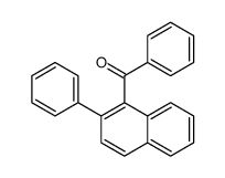 phenyl-(2-phenylnaphthalen-1-yl)methanone Structure