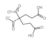 4,4-dinitroheptanedioic acid结构式