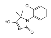 1-(2-chlorophenyl)-5,5-dimethylimidazolidine-2,4-dione Structure