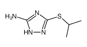 5-amino-3-(2-methylethylthio)-1H-1,2,4-triazole结构式