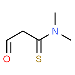 N,N-Dimethyl-3-oxopropanethioamide Structure