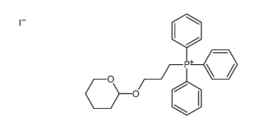 3-(oxan-2-yloxy)propyl-triphenylphosphanium,iodide结构式
