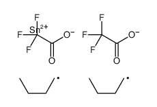 dibutyltin, 2,2,2-trifluoroacetic acid结构式